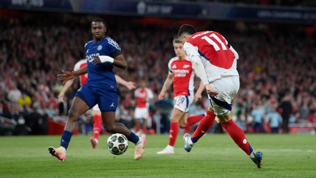 PSG Cetak Kemenangan Bersejarah, Arsenal Siapkan Kebangkitan di Leg Kedua