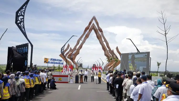 Presiden Prabowo Resmikan Jembatan Kabanaran Dorong Ekonomi dan Pariwisata Yogyakarta