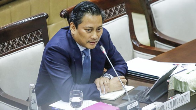 DPR Sahkan Thomas Djiwandono Deputi Gubernur BI Usai Fit Proper Test Hari