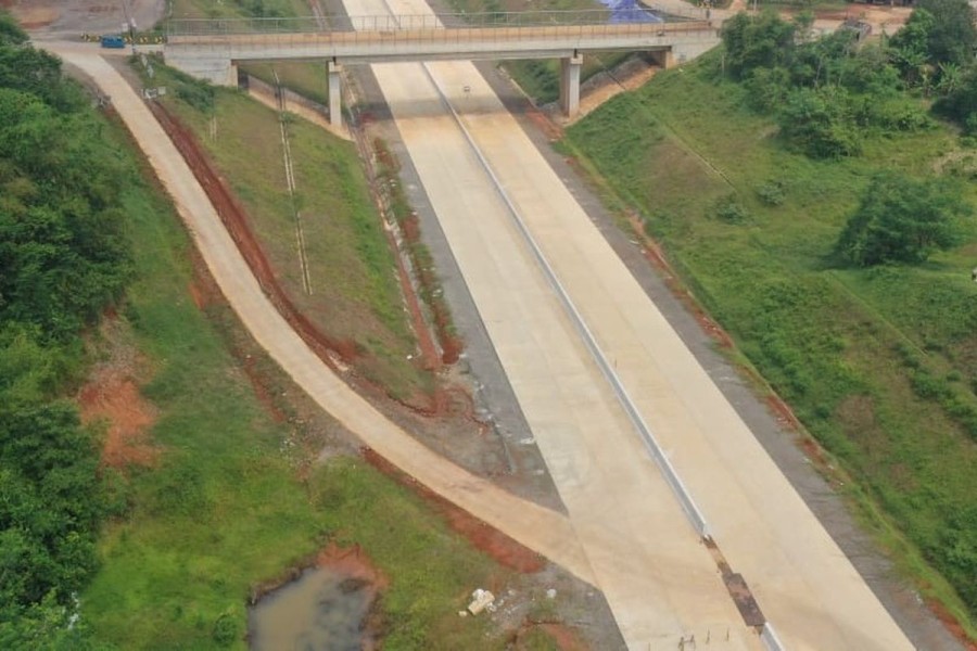 Progres Proyek Tol Serang Panimbang