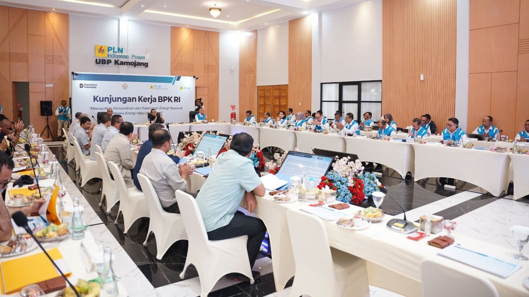 Guna Mewujudkan Kemandirian dan Ketahanan Energi Nasional Melalui Energi Hijau dan Bersih, Badan Pemeriksaan Keuangan RI Tinjau PLTP Kamojang