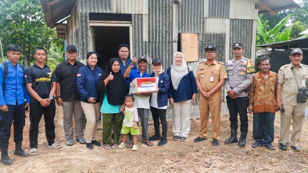 1.700 Paket Sembako Disalurkan Kementrans Dukung Transmigran Barelang