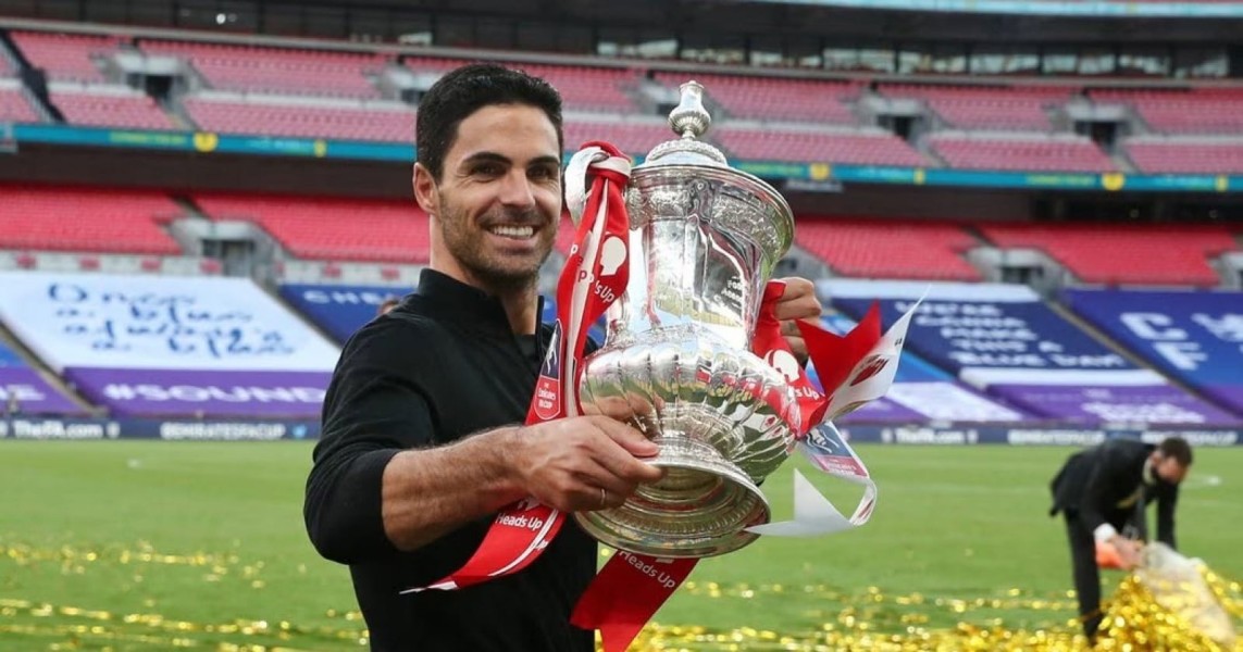 Misi Mikel Arteta Hapus Kutukan Lima Musim Arsenal di Piala FA