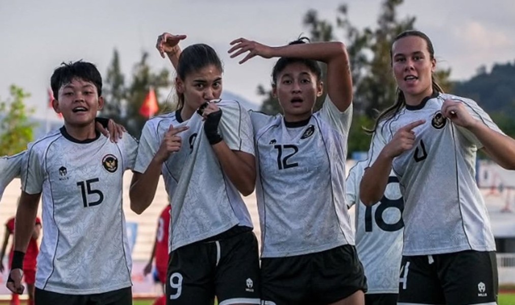 Garuda Pertiwi Tumbangkan Singapura 3-1, Asa Semifinal Hidup