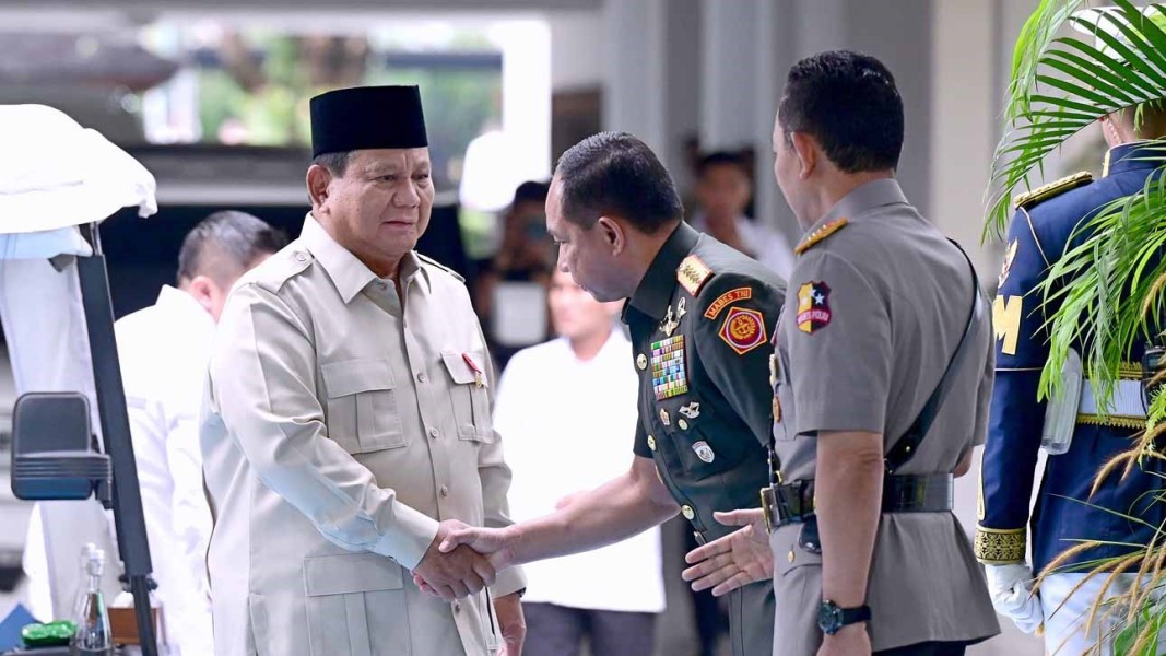 Prabowo Minta TNI-Polri Profesional dan Selalu Hadir Bersama Rakyat