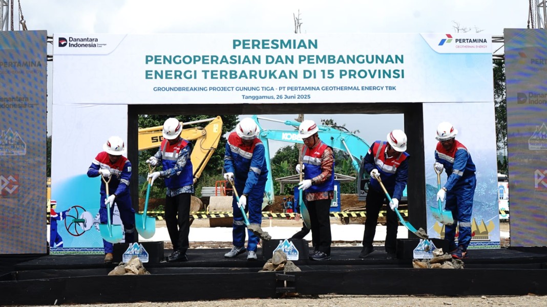 PGE Bangun PLTP Panas Bumi Gunung Tiga
