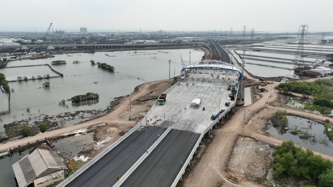 PTPP Kejar Penyelesaian Tol Semarang Demak Tahun 2026