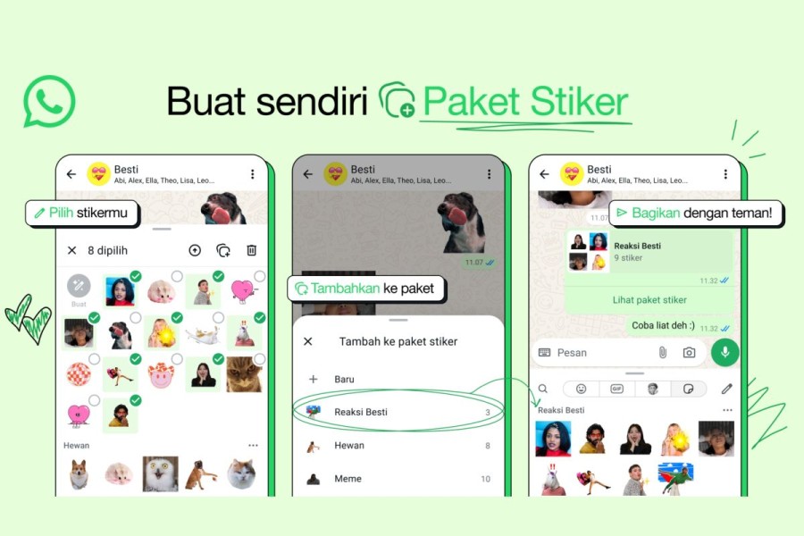Cara Bikin Stiker WhatsApp Langsung dari Aplikasi, Tanpa Aplikasi Tambahan
