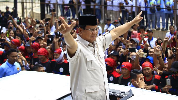 Presiden Prabowo Hadiri Aksi May Day di Monas, Buruh Suarakan Enam Tuntutan Utama