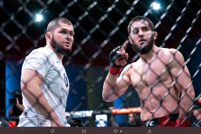 Ilia Topuria Balas Khabib Nurmagomedov soal Lawan Ideal Islam Makhachev di UFC