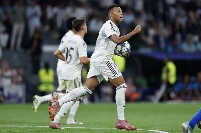 Mbappe Cetak 50 Gol, Real Madrid Comeback Tundukkan Marseille
