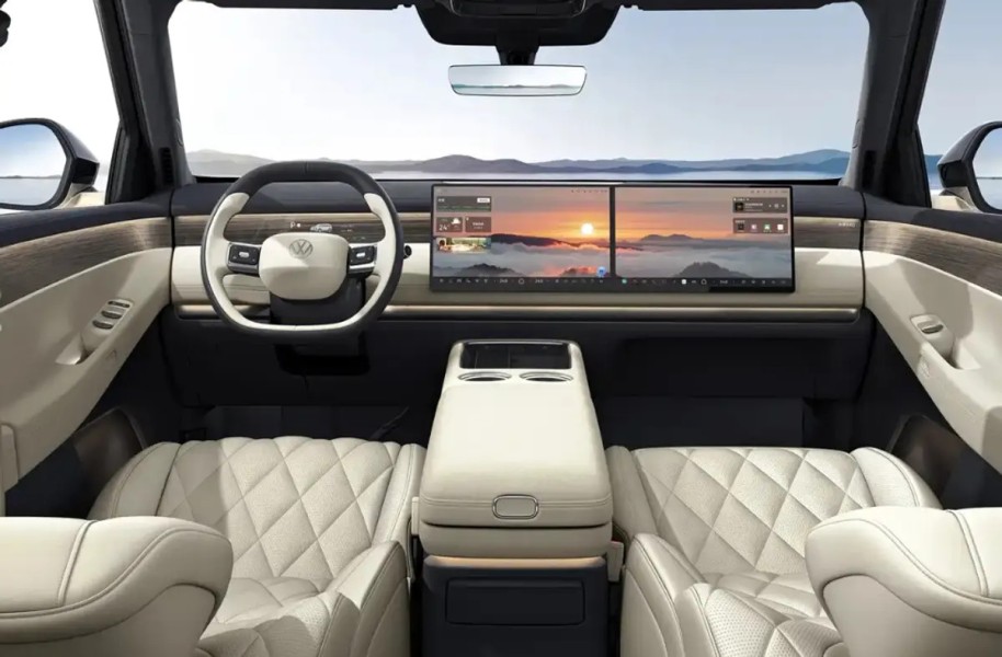 Volkswagen Ungkap Interior ID. Era 9X EREV, SUV Flagship Canggih Siap Meluncur 2026