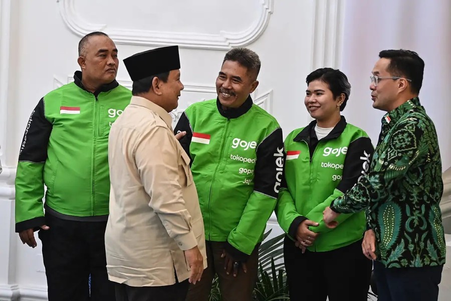 Prabowo Dorong Perlindungan Maksimal dan Tarif Adil Pengemudi Ojol