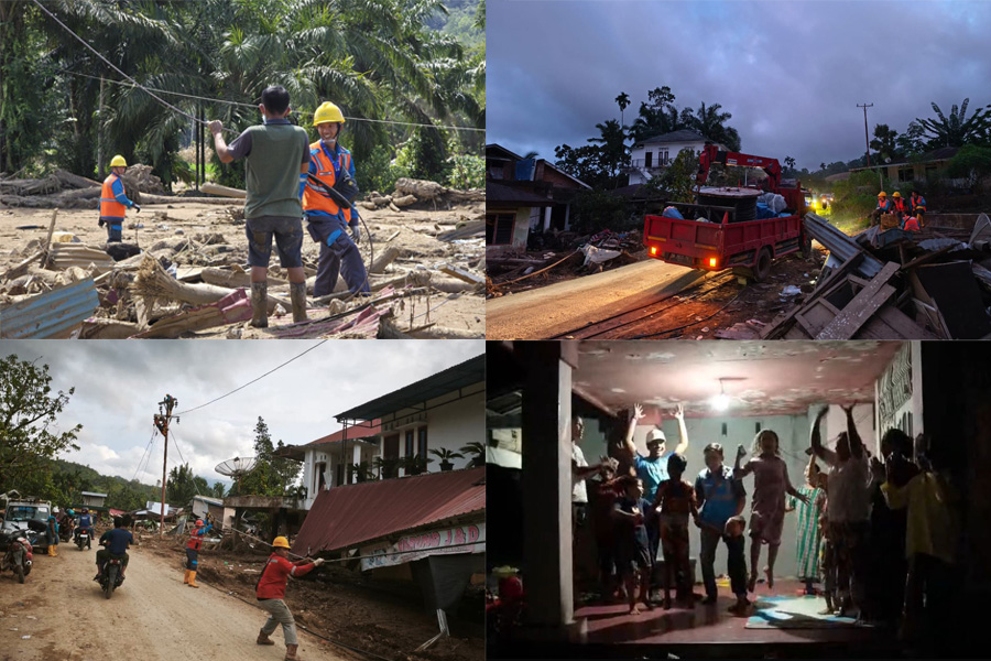 Pasokan Energi dan Listrik Pulih di Sumbar Pasca Banjir