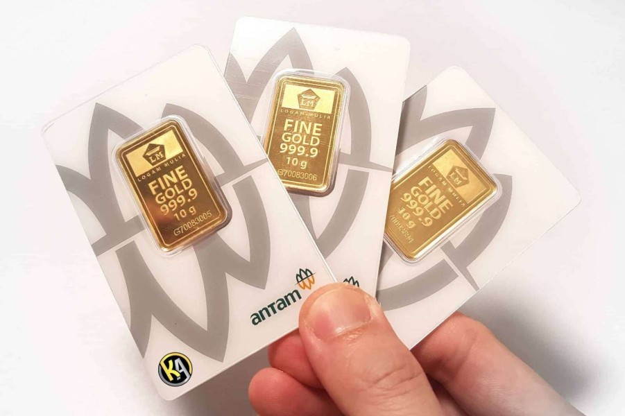 Upate Harga Emas Antam Minggu 25 Januari 2026 Tembus Rp 2,887 Juta per Gram