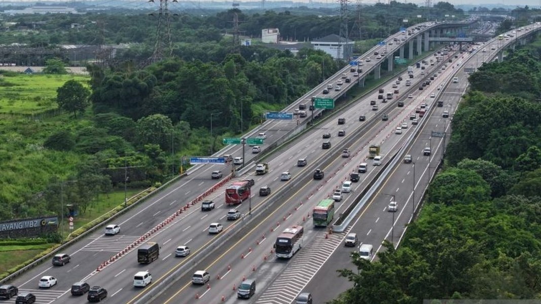 Vplume Arus Balik Lebaran 2026 Meningkat Signifikan di Tol