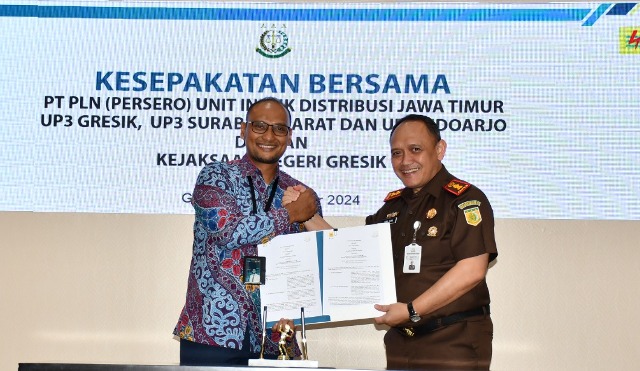 PLN Jatim dan Kejaksaan Negeri Gresik Bermitra untuk Penguatan Aspek Hukum dan Operasional Kelistrikan