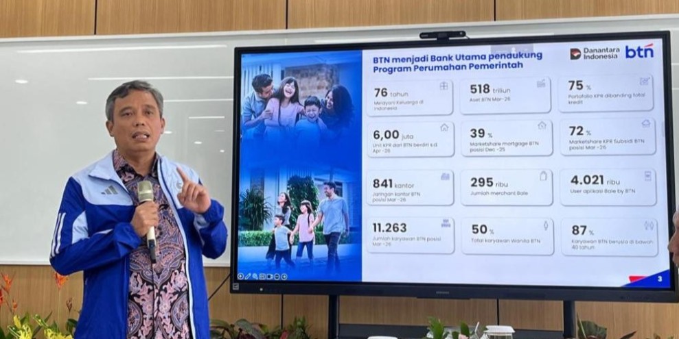 Peran BTN Dalam Pembiayaan Perumahan Nasional Capai 6 Juta KPR