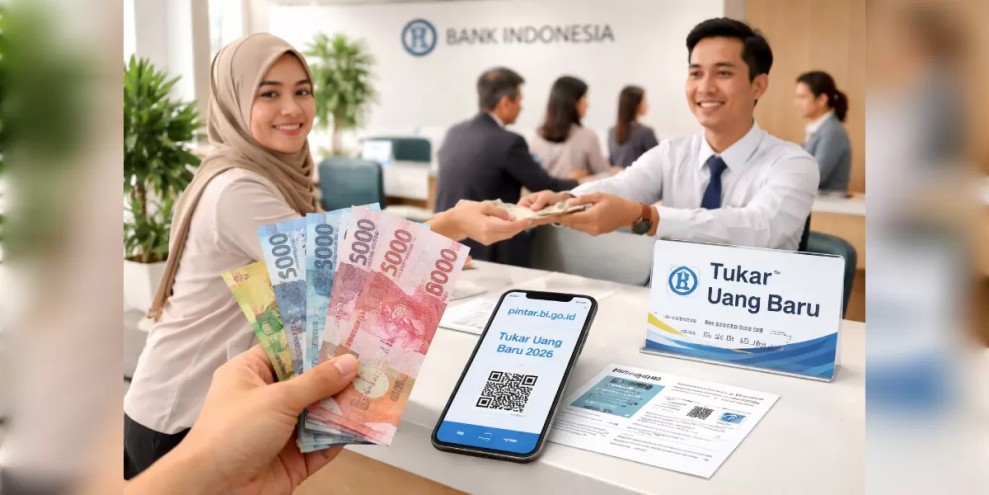 Bank Indonesia Buka Pendaftaran Penukaran Uang Baru untuk Lebaran 2026 Mulai Hari Ini