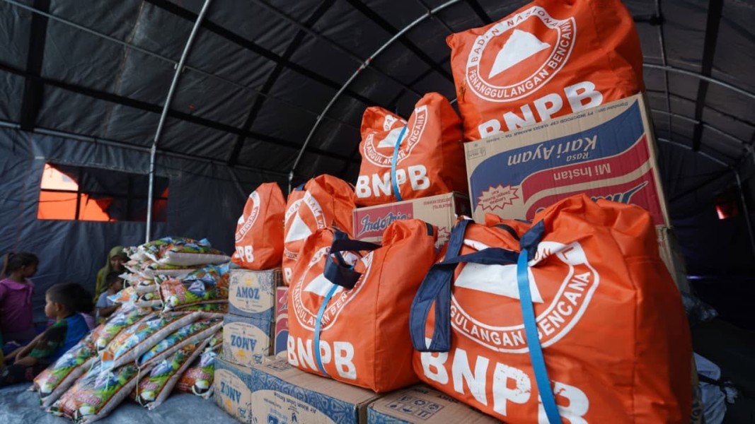 BNPB Pastikan Distribusi Bantuan 125 Ton Cepat Sampai Korban Bencana