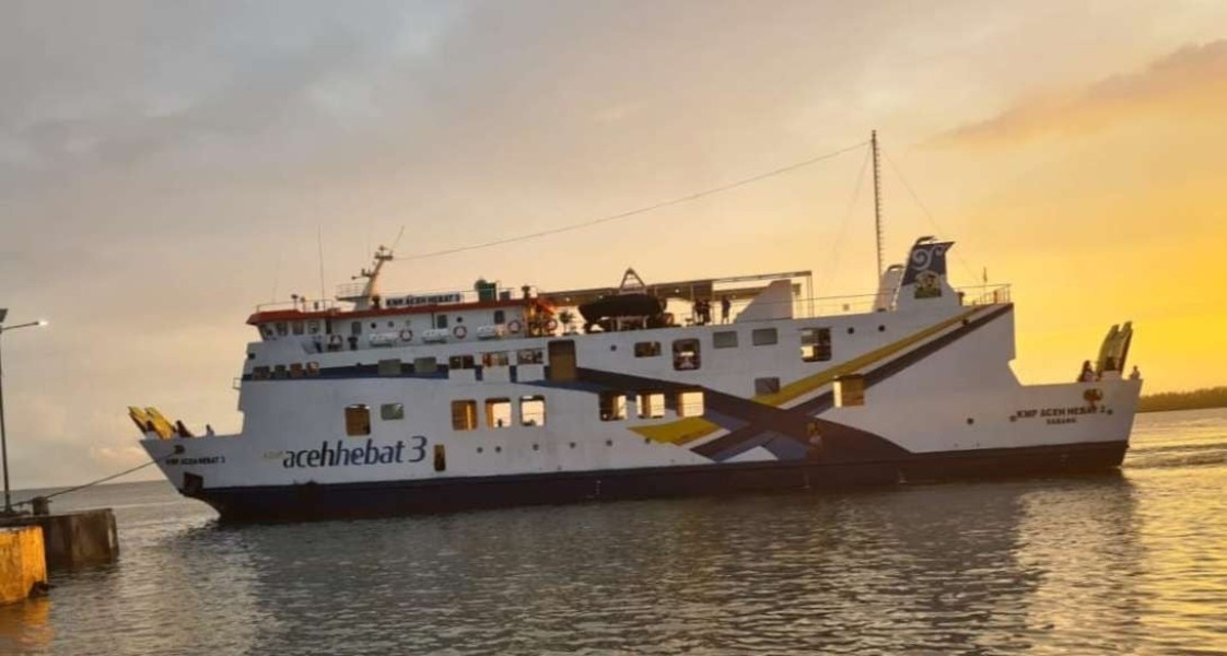 Penyeberangan Lancar, Kapal Ferry Aceh Hebat 3 Tingkatkan Konektivitas Antar Pulau