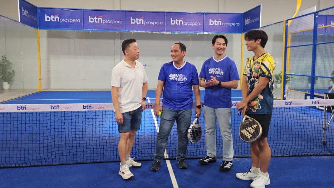 BTN Prospera Dorong Nasabah Sehat Lewat Program Olahraga Padel