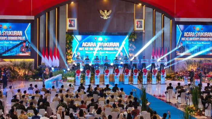 Kapolri Hadiri Syukuran HUT ke-80 Brimob Dan Apresiasi Peran Pengabdian Korps