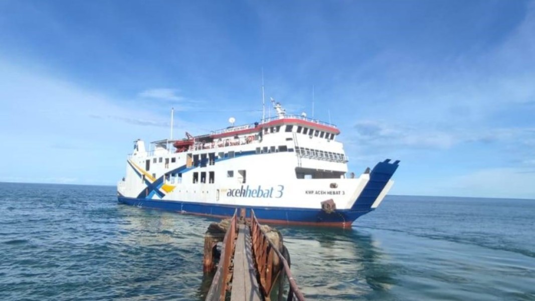 Penyeberangan Ferry Singkil-Pulau Banyak Dibuka Kembali, KMP Aceh Hebat 3 Siap Melayani