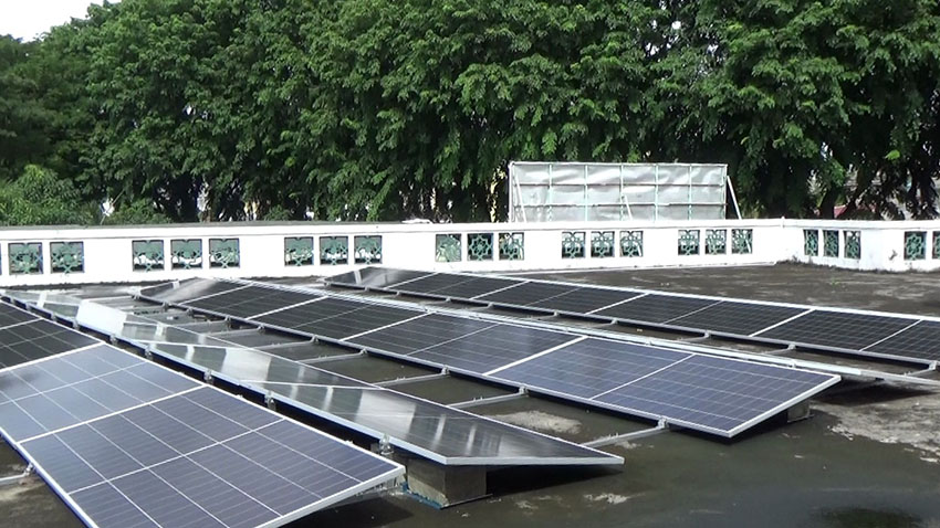 PLTS Di Masjid Agung Palembang Efektif Menekan Biaya Listrik Tahunan