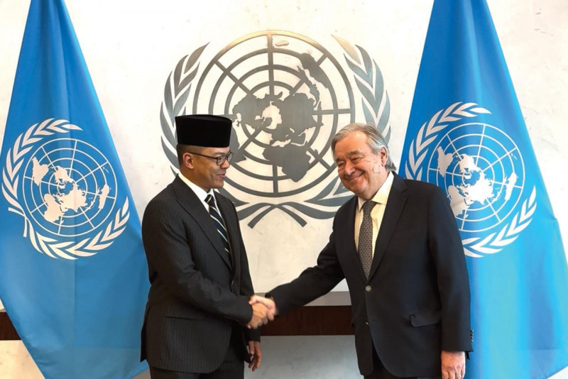 Bertemu Menlu Sugiono, Sekjen PBB Apresiasi dan Dukung Peran Indonesia di Board of Peace