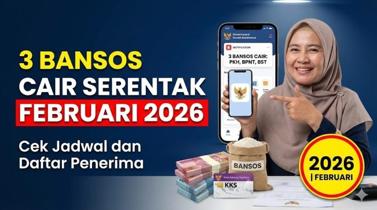 Jadwal Bansos Tahap I Februari 2026: Segera Cek Status Penerima PKH dan BPNT