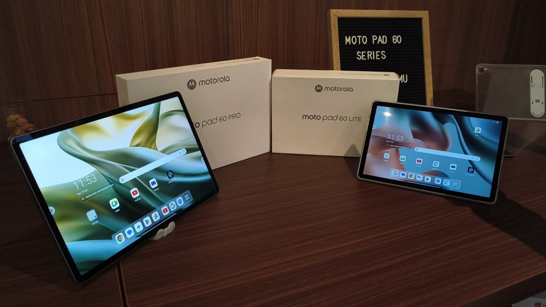 Motorola Rilis Tablet Moto Pad 60 Pro Multitasking Optimal