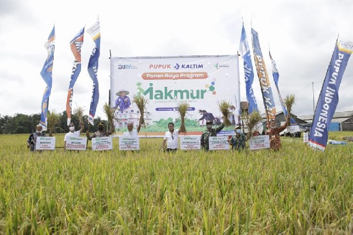 Pupuk Indonesia Gandeng 128 Ribu Petani dalam Program Makmur untuk Dorong Ketahanan Pangan dan Efisiensi Biaya