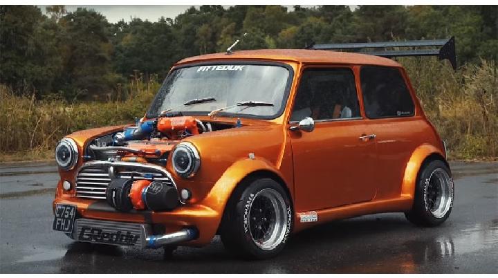 Mini Cooper 1979 Dimodifikasi Ekstrem, Kini Dibekali Mesin V8 5000 cc