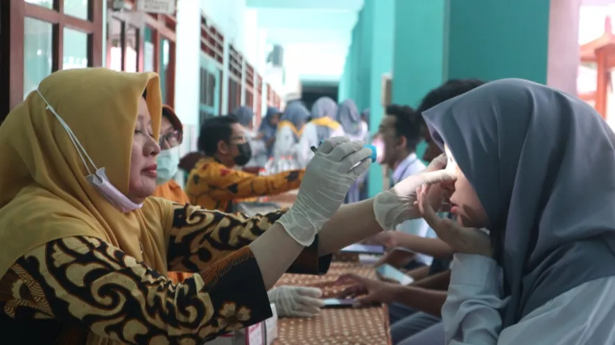 Cek Kesehatan Bangkitkan Kesadaran Siswa
