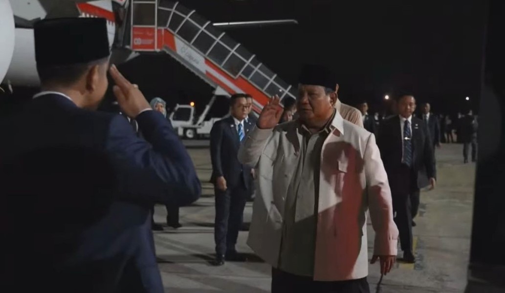 Prabowo Pulang ke Indonesia Setelah Kunjungan Jepang dan Korea Selatan