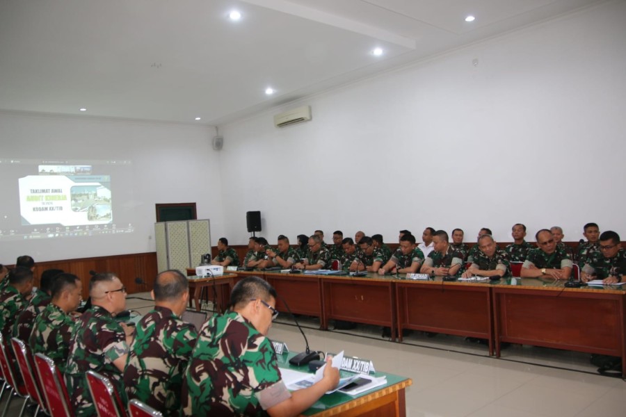 Taklimat Awal Audit Kinerja Itjenad 2026 Perkuat Transparansi Satuan TNI AD