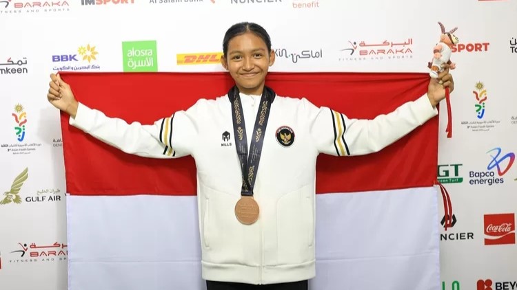 Gendis Cetak Prestasi, Atletik Indonesia Raih Medali Perunggu di AYG 2025