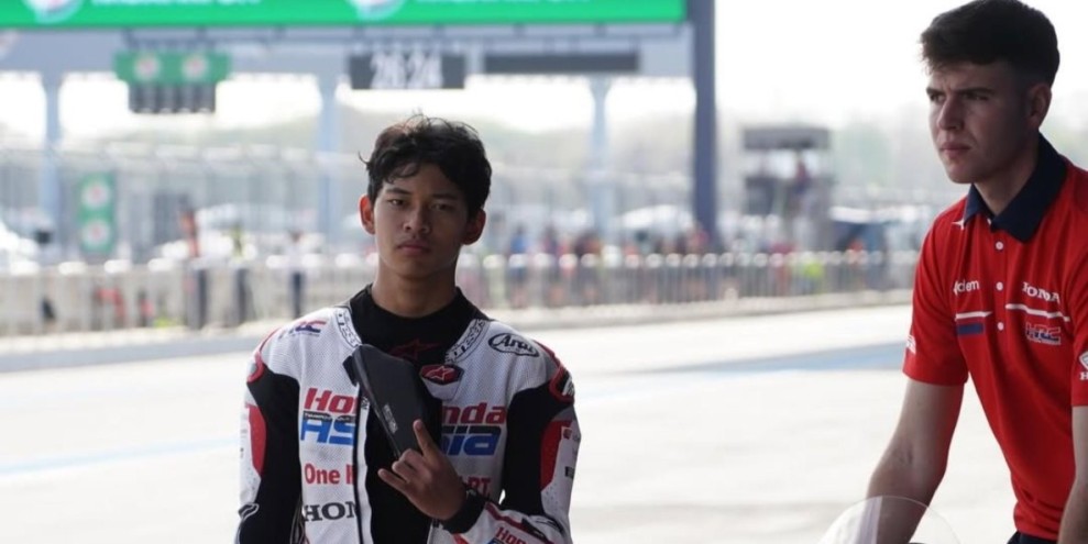 Debut Gemilang Veda Ega Pratama di Moto3 Thailand Bikin Kagum Penonton