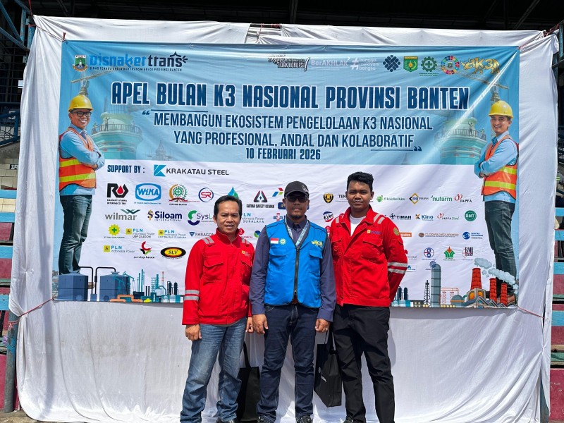 Teguhkan Budaya Zero Accident, PLN IP UBP Cilegon Ikuti Apel K3 Nasional 2026 di Banten