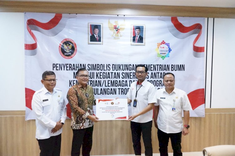 BNPT dan Pemkab Bekasi Gandeng Kementerian BUMN Serahkan Bantuan untuk Mitra Deradikalisasi di Bekasi