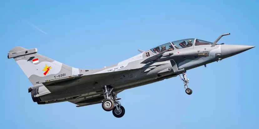 Tiga Jet Tempur Rafale Resmi Perkuat Pertahanan Udara Indonesia