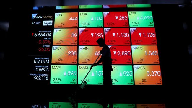 IHSG Turun 0,43 Persen Asing Borong Saham Tambang Besar