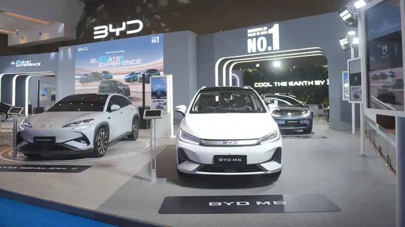 BYD Kuasai Pasar Mobil Listrik Indonesia 2025