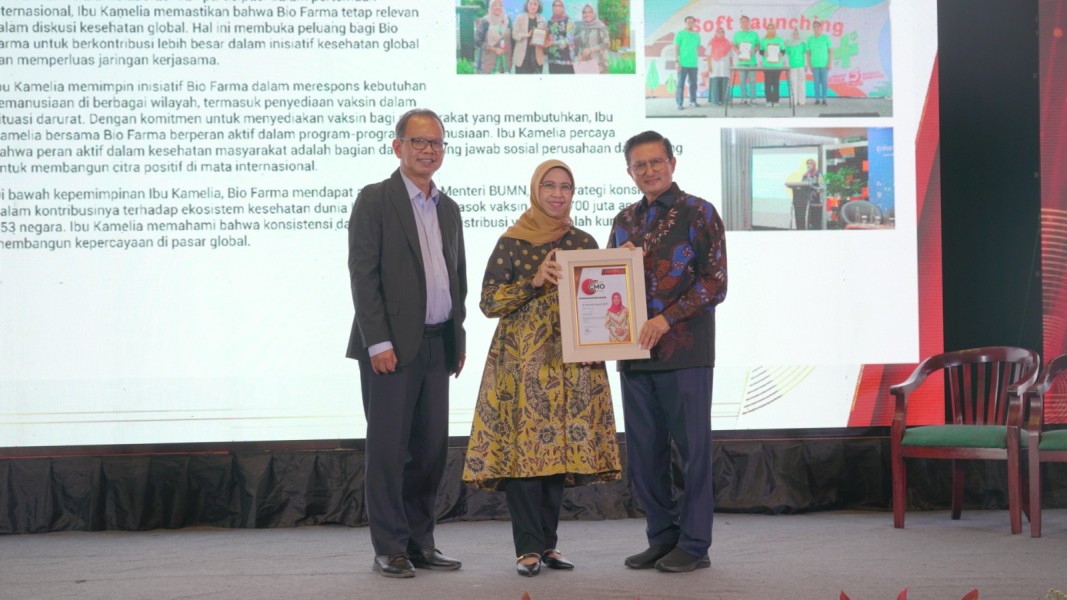 Bio Farma Raih Penghargaan Best Chief Marketing Officer 2024