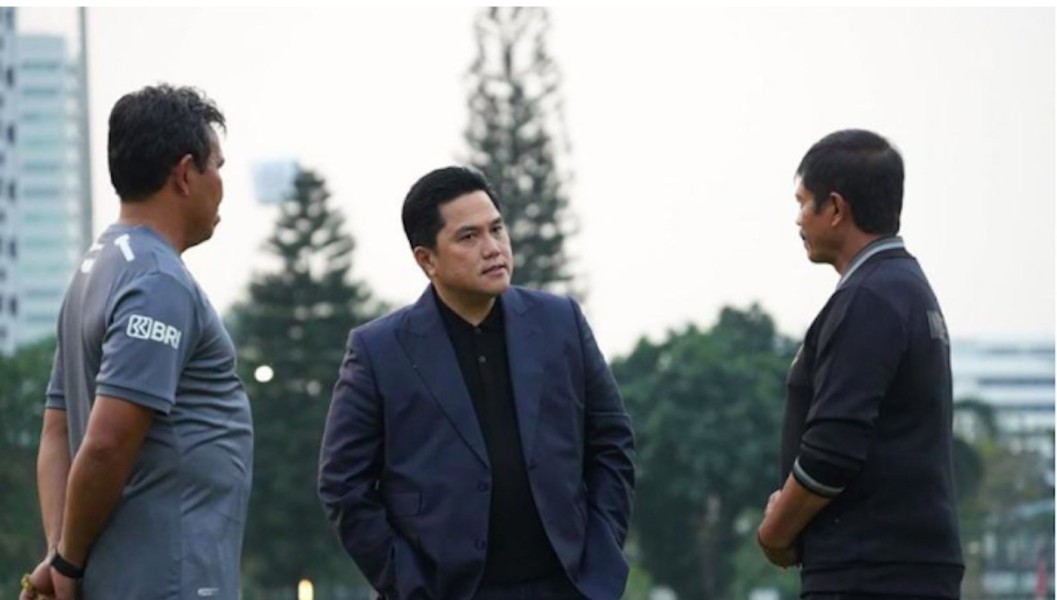 Erick Thohir Optimis Menunggu Evaluasi Tentukan Pelatih SEA Games