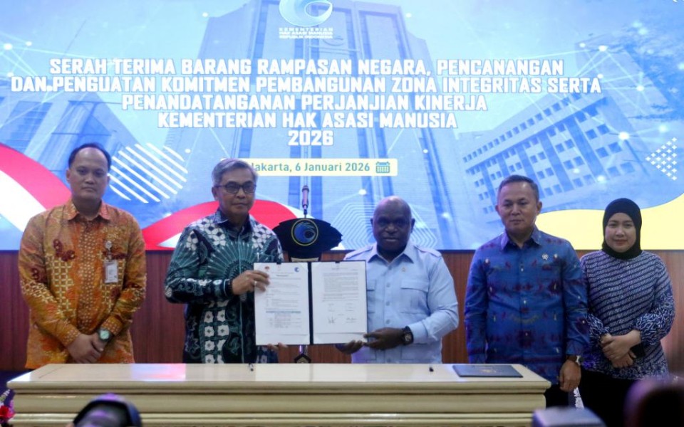 Kemen HAM Gunakan Aset Rampasan KPK untuk Pusat Pengembangan HAM Nasional