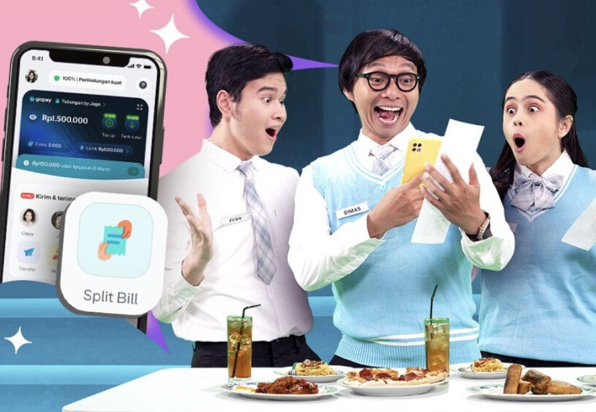 GoPay Hadirkan Fitur Split Bill untuk Mudahkan Patungan
