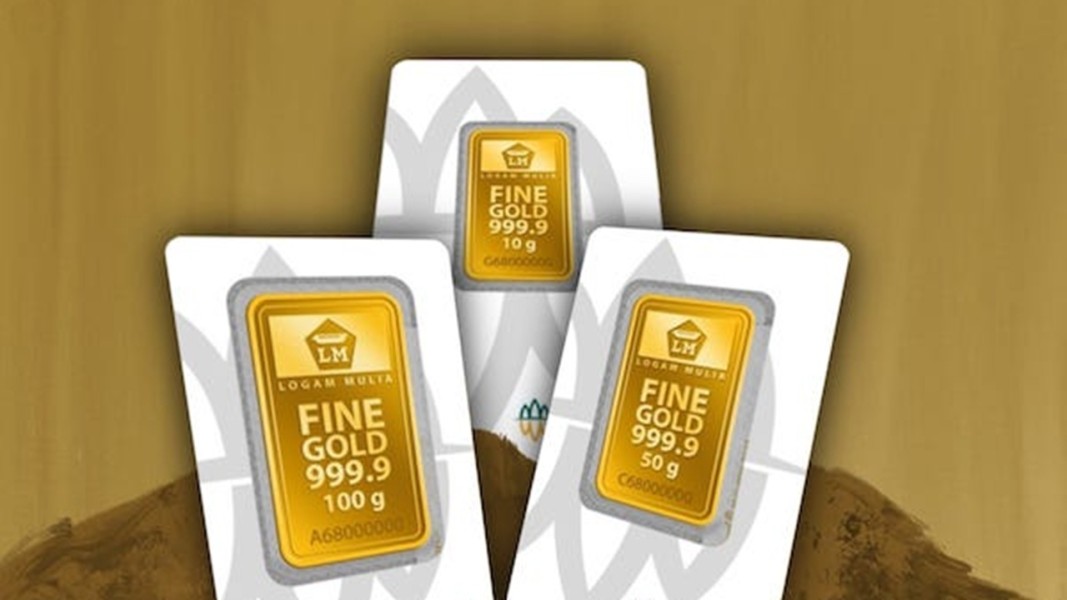 Harga Emas Antam Turun Hari Ini 21 Oktober 2025, UBS dan Galeri24 Stabil