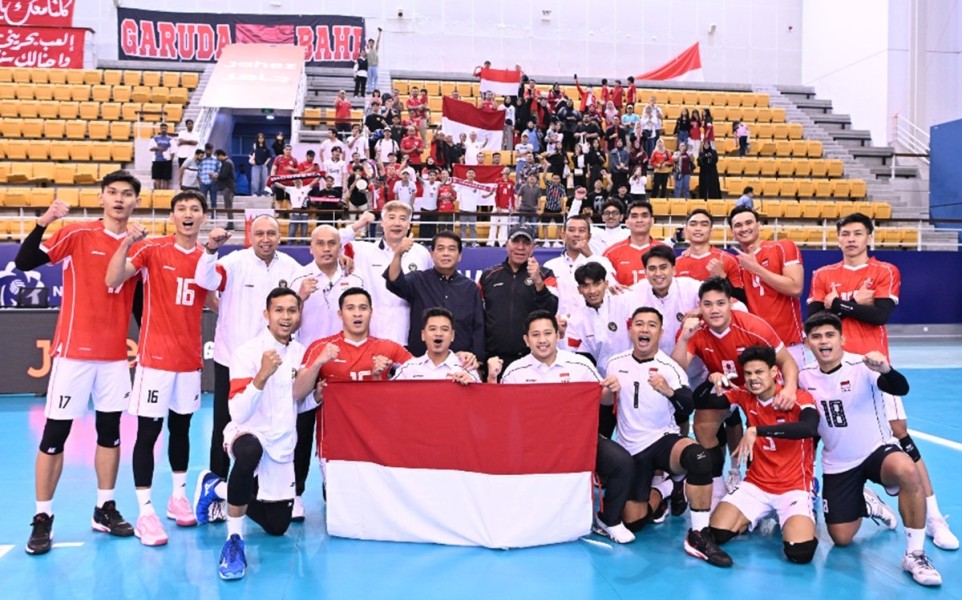 Voli Indonesia Unggul Lawan Filipina di SEA V League